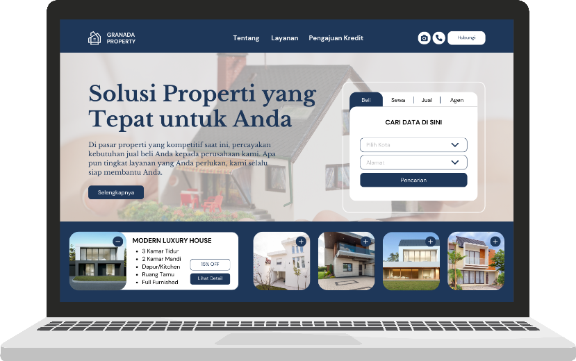 jasa pembuatan website properti
